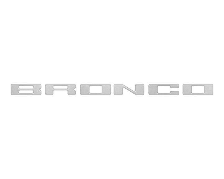 Glove Box Letters Inserts Fits 2021-2025 Ford Bronco