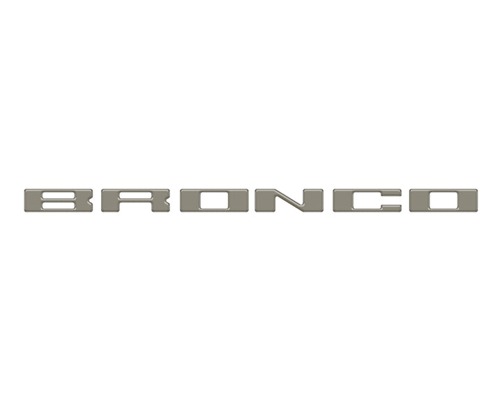 Glove Box Letters Inserts Fits 2021-2025 Ford Bronco