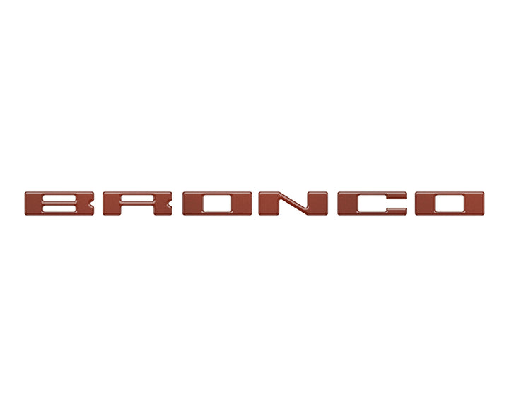 Glove Box Letters Inserts Fits 2021-2025 Ford Bronco