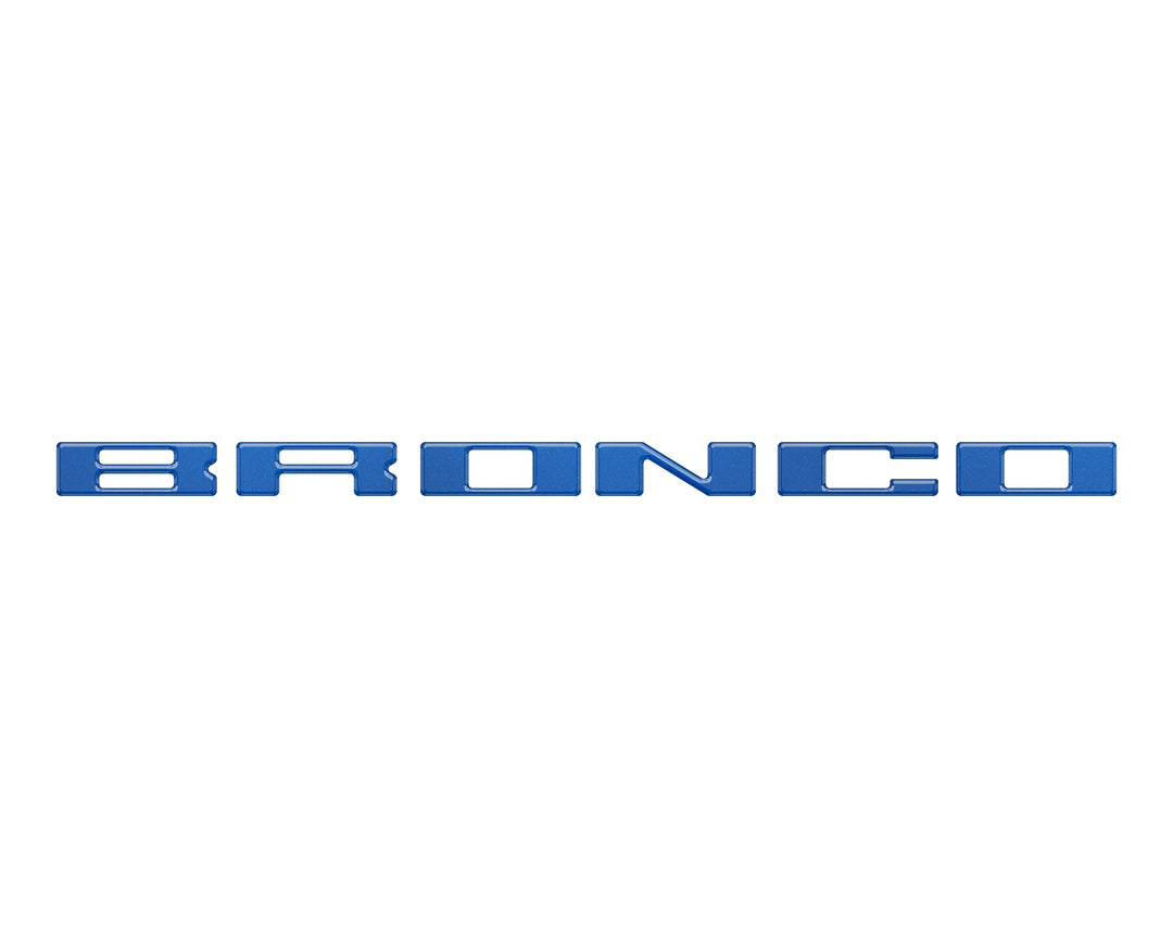 Glove Box Letters Inserts Fits 2021-2025 Ford Bronco