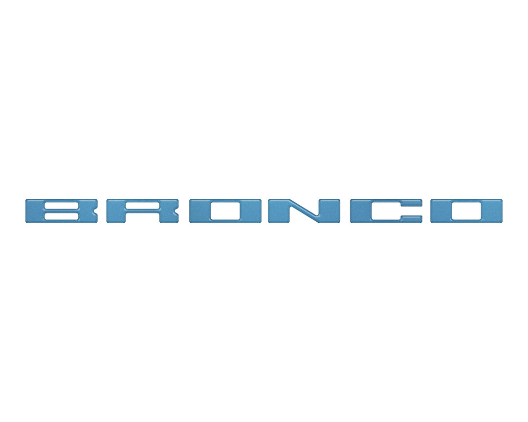Glove Box Letters Inserts Fits 2021-2026 Ford Bronco
