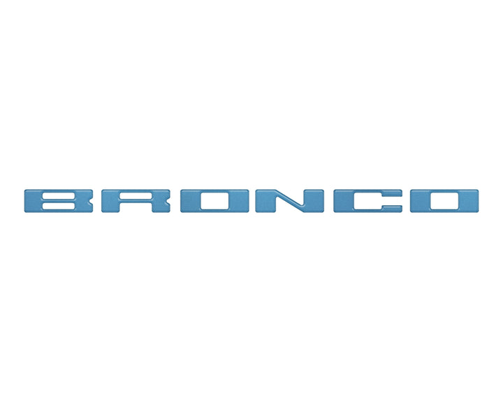 Glove Box Letters Inserts Fits 2021-2026 Ford Bronco
