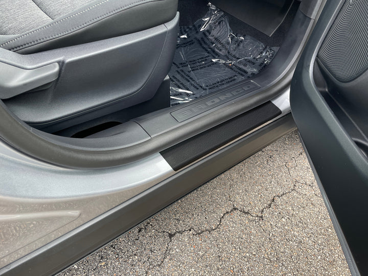 Door Sill Protection Overlays (4 Door) Fits 2021-2025 Ford Bronco Sport