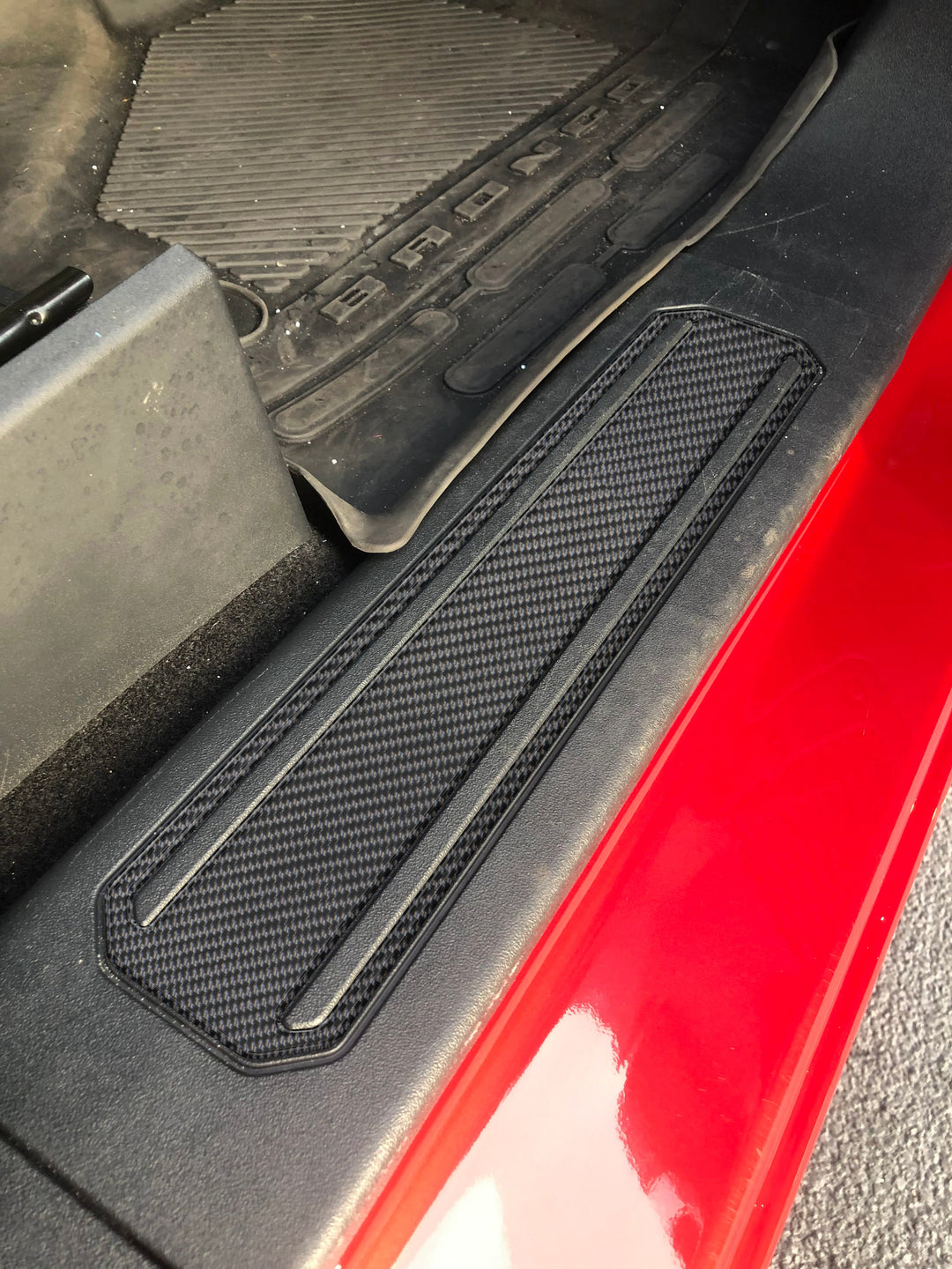 Door Sill Plate Overlays Fits 2021-2025 Ford Bronco