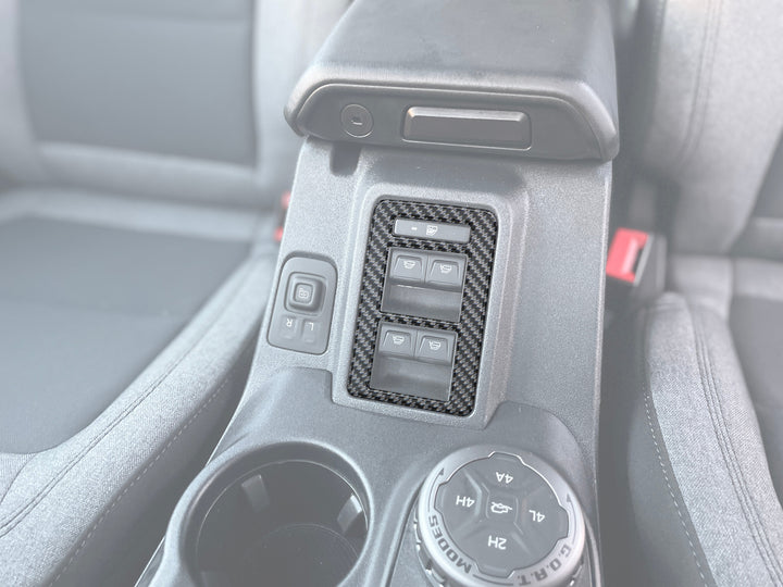 Window Control Switch Accent Overlay Fits 2021-2025 Ford Bronco