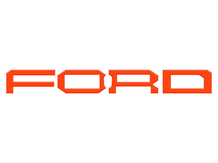 Raptor Front Grill Letter Overlays Fits 2022-2025 Ford Bronco