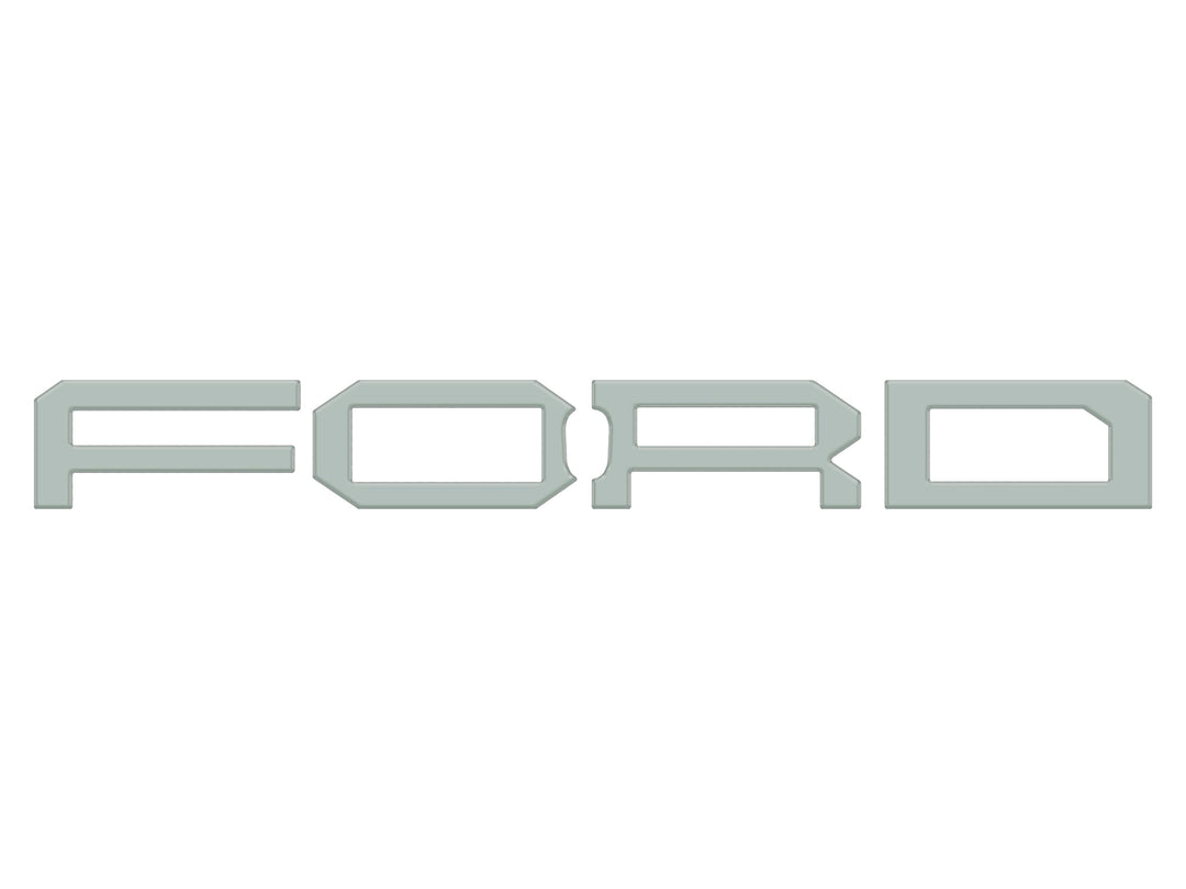 Raptor Front Grill Letter Overlays Fits 2022-2025 Ford Bronco