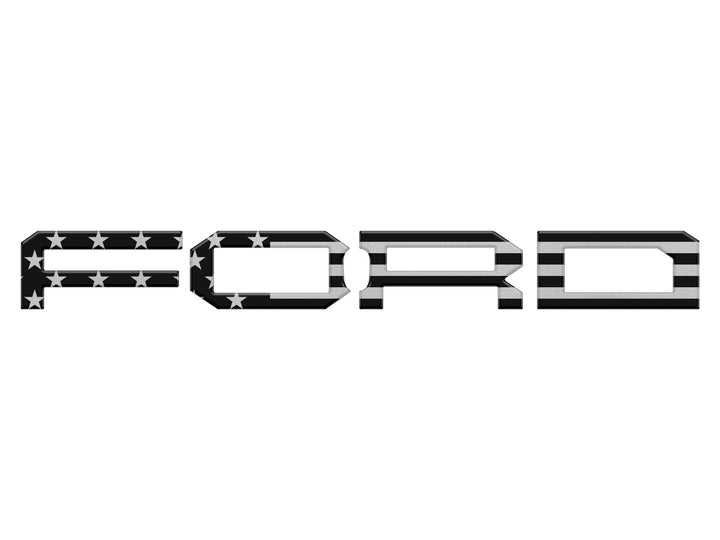 Raptor Front Grill Letter Overlays Fits 2022-2025 Ford Bronco