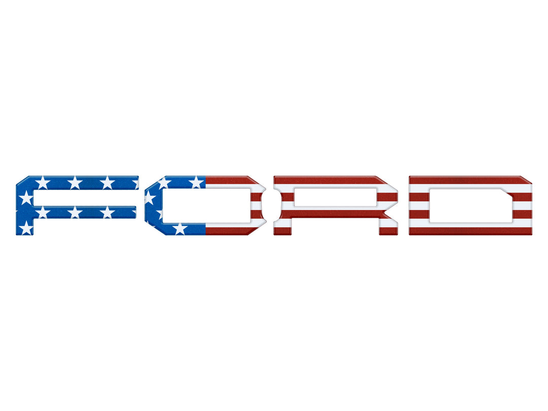 Raptor Front Grill Letter Overlays Fits 2022-2025 Ford Bronco
