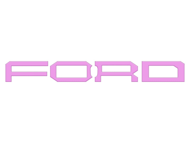 Raptor Front Grill Letter Overlays Fits 2022-2025 Ford Bronco