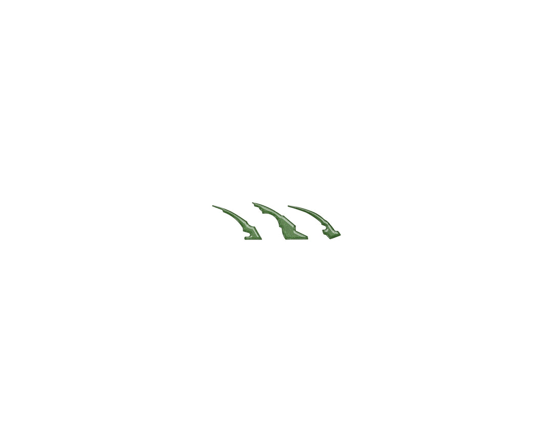 Raptor Emblem Claw Mark Inserts Fits 2022-2025 Ford Bronco Raptor