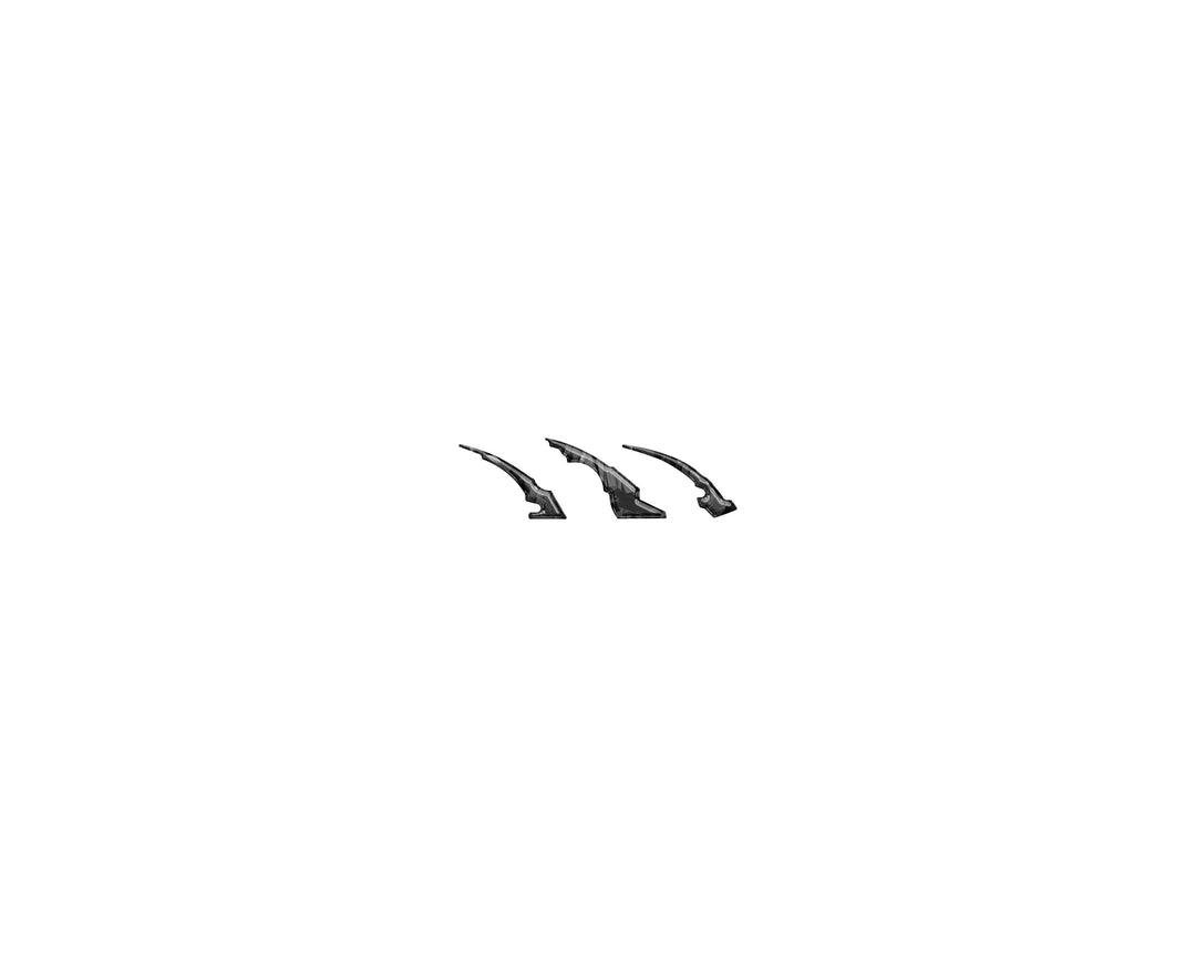 Raptor Emblem Claw Mark Inserts Fits 2022-2025 Ford Bronco Raptor