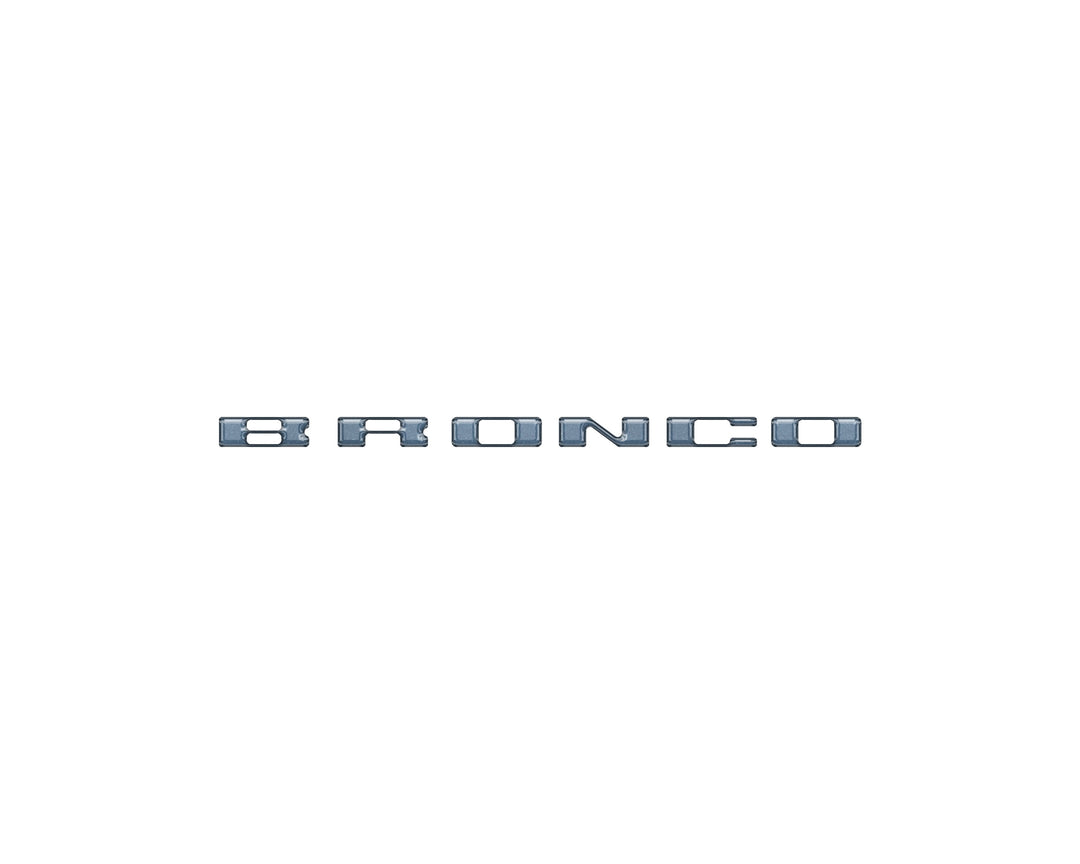Passenger Dash Letter Inserts Fits 2025-2025 Ford Bronco Sport