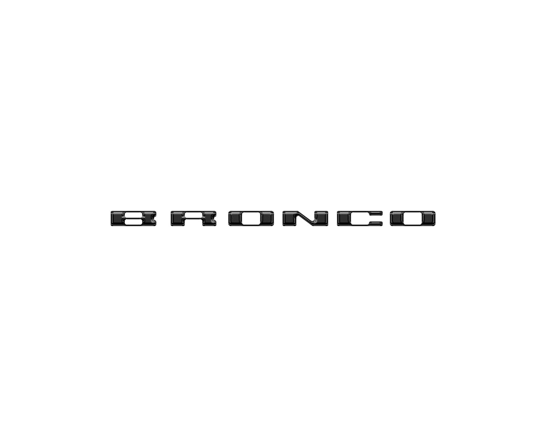 Passenger Dash Letter Inserts Fits 2025-2025 Ford Bronco Sport