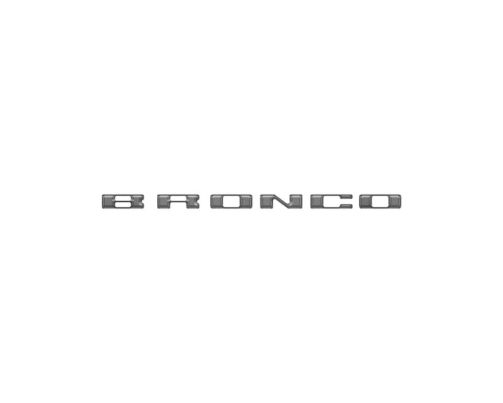 Passenger Dash Letter Inserts Fits 2025-2025 Ford Bronco Sport