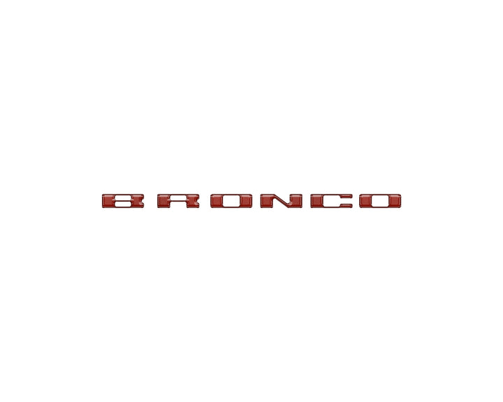 Passenger Dash Letter Inserts Fits 2025-2025 Ford Bronco Sport
