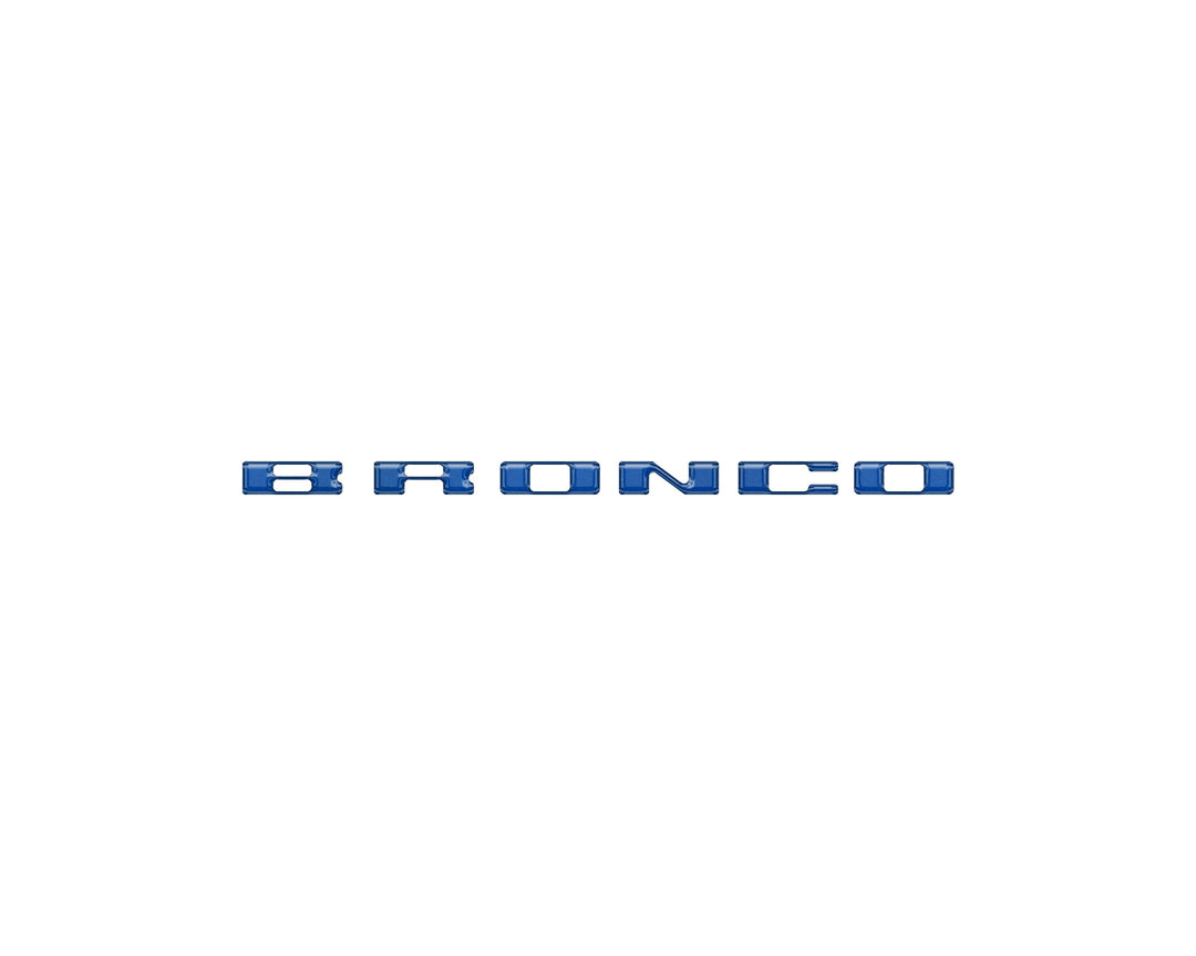 Passenger Dash Letter Inserts Fits 2025-2025 Ford Bronco Sport