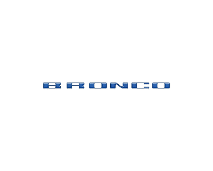 Passenger Dash Letter Inserts Fits 2025-2025 Ford Bronco Sport