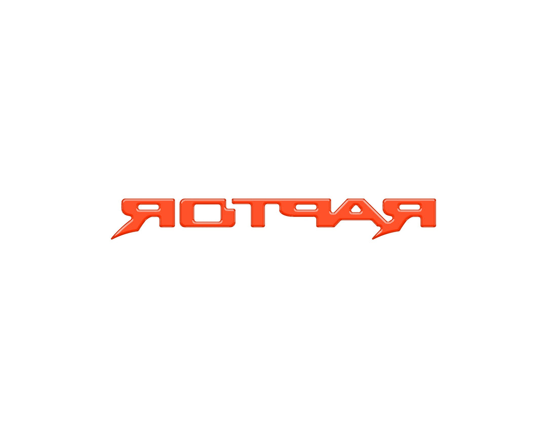 Raptor Third Brake Light Letter Inserts Fits 2022-2025 Ford Bronco Raptor