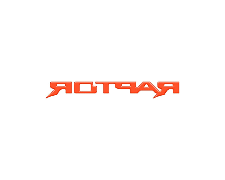 Raptor Third Brake Light Letter Inserts Fits 2022-2025 Ford Bronco Raptor