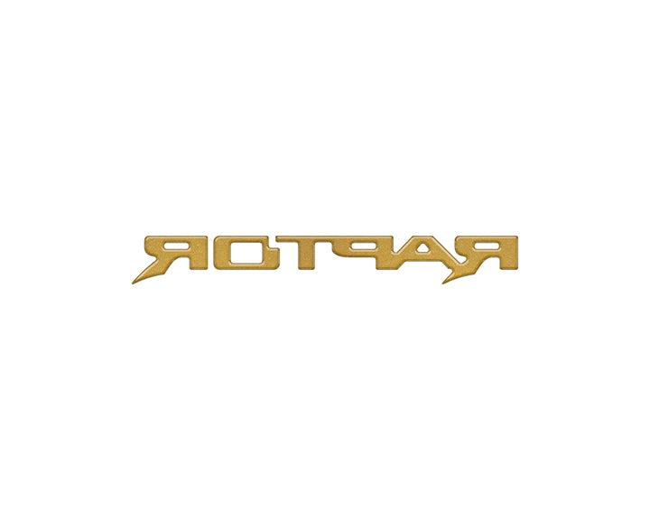 Raptor Third Brake Light Letter Inserts Fits 2022-2025 Ford Bronco Raptor