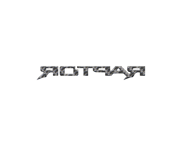 Raptor Third Brake Light Letter Inserts Fits 2022-2025 Ford Bronco Raptor