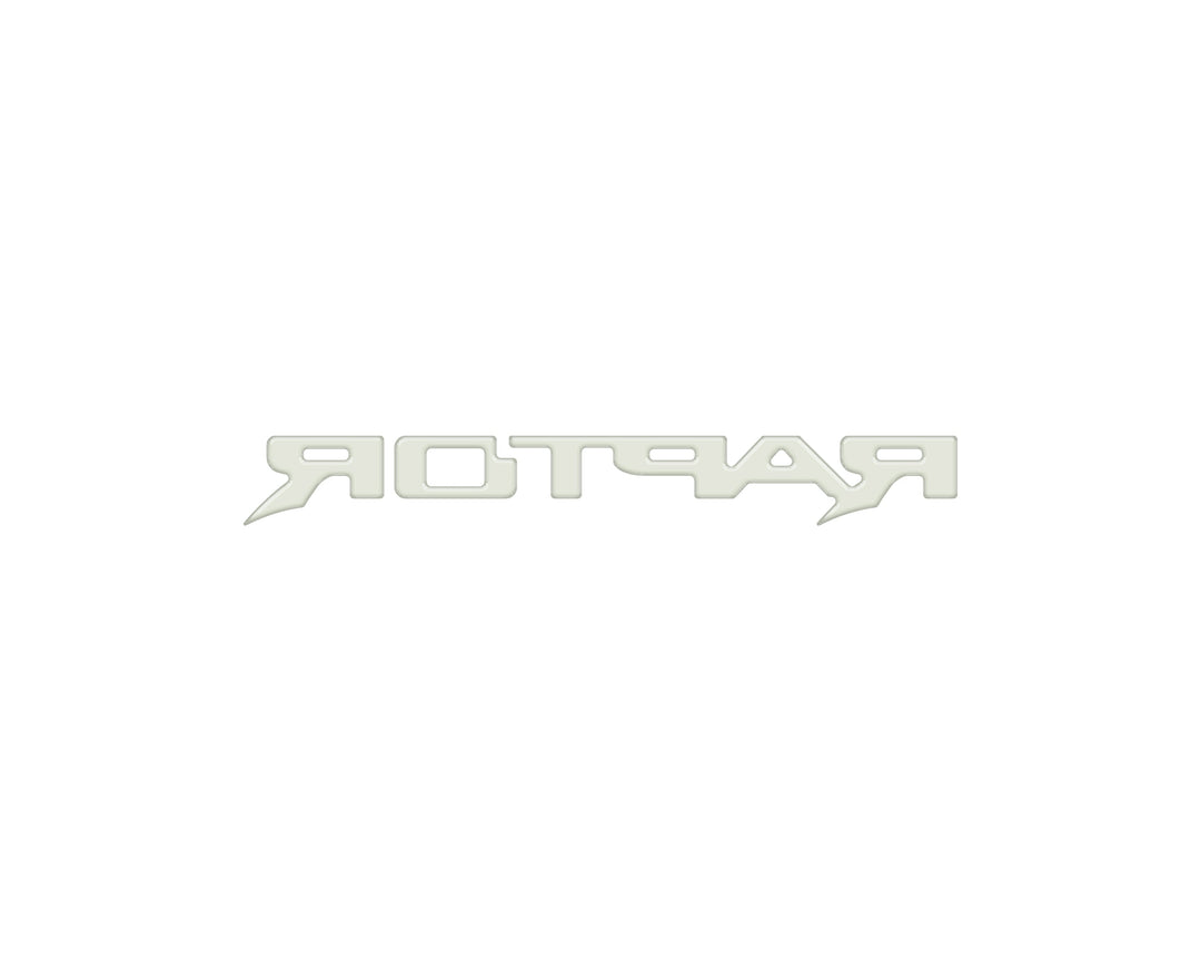 Raptor Third Brake Light Letter Inserts Fits 2022-2025 Ford Bronco Raptor