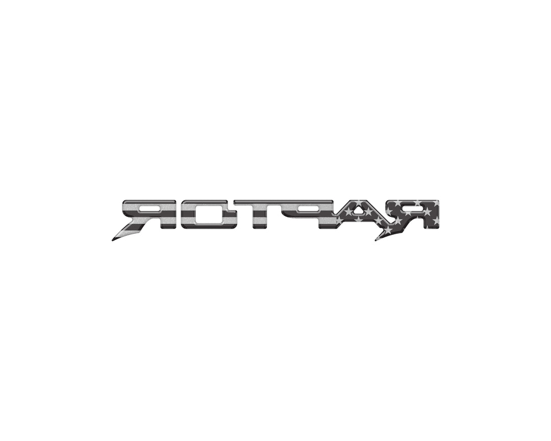 Raptor Third Brake Light Letter Inserts Fits 2022-2025 Ford Bronco Raptor