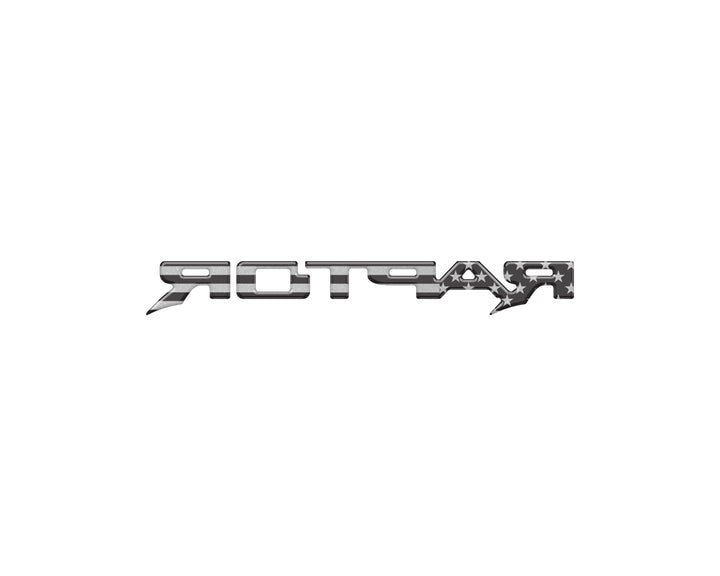 Raptor Third Brake Light Letter Inserts Fits 2022-2025 Ford Bronco Raptor