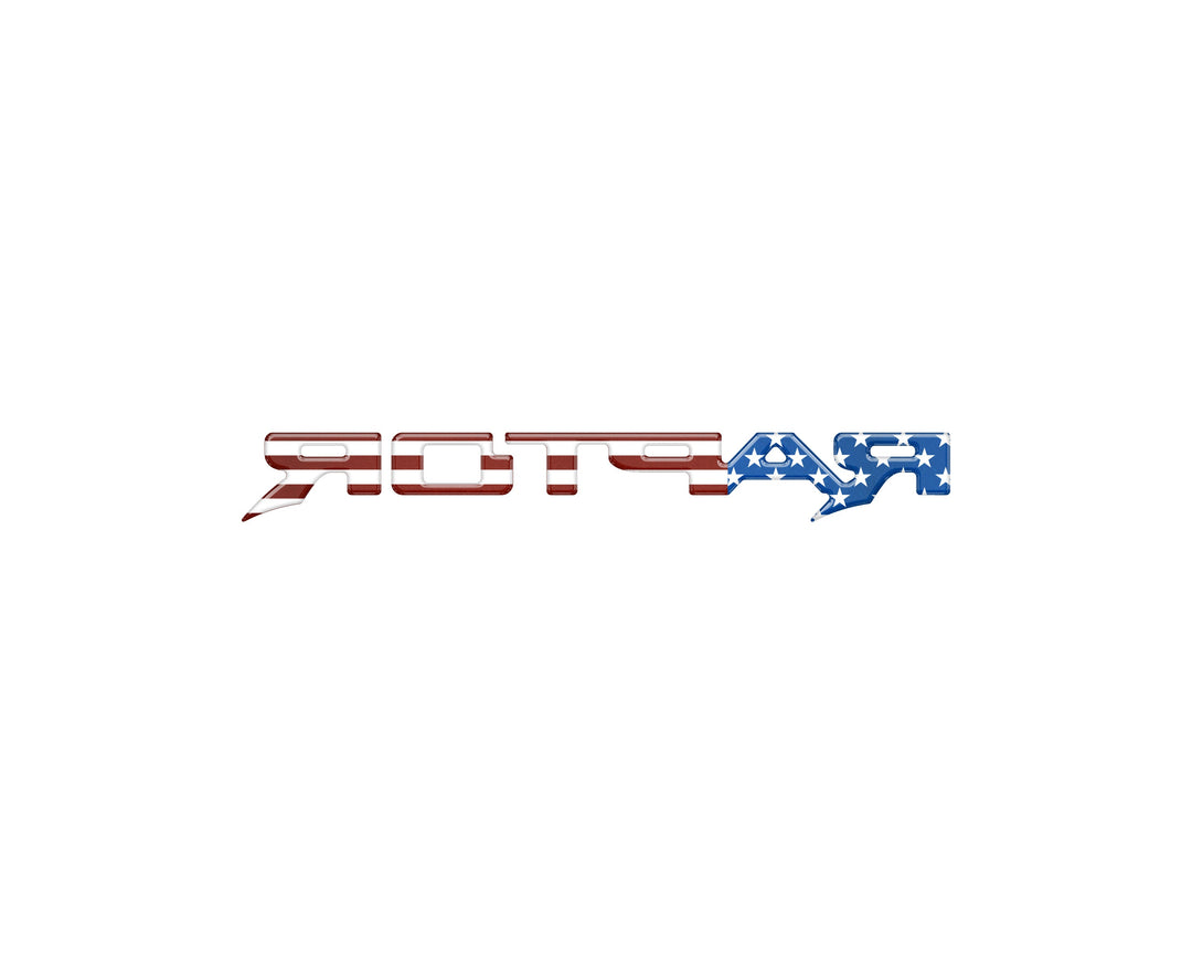 Raptor Third Brake Light Letter Inserts Fits 2022-2025 Ford Bronco Raptor