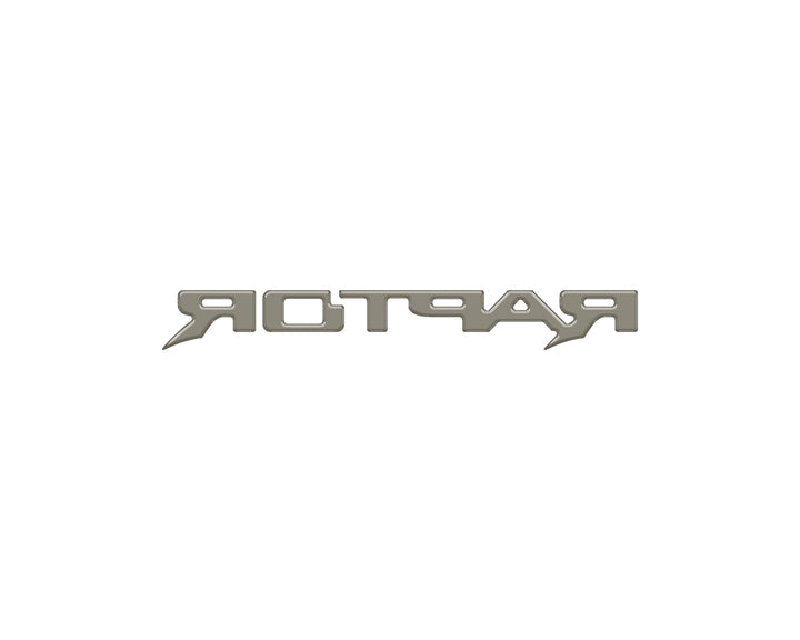 Raptor Third Brake Light Letter Inserts Fits 2022-2025 Ford Bronco Raptor