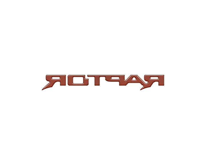 Raptor Third Brake Light Letter Inserts Fits 2022-2025 Ford Bronco Raptor