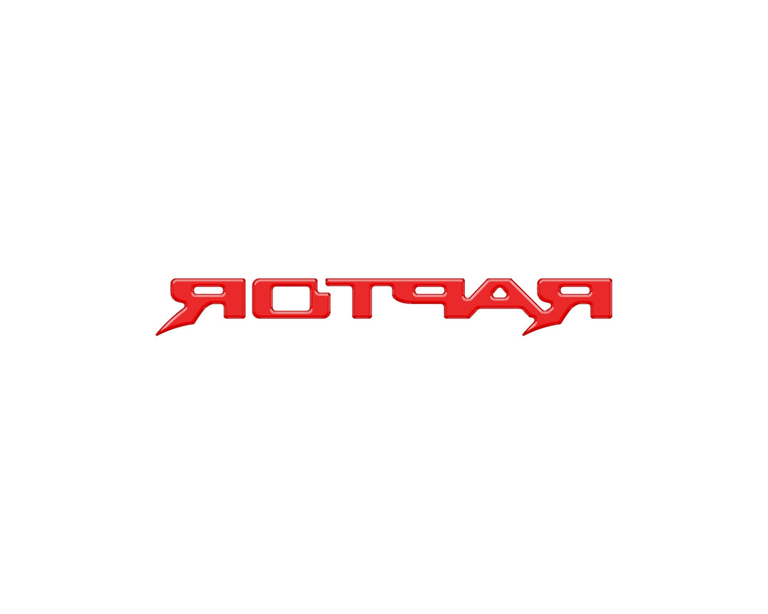Raptor Third Brake Light Letter Inserts Fits 2022-2025 Ford Bronco Raptor