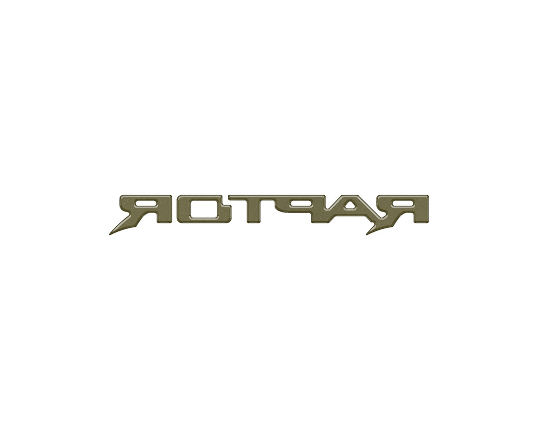 Raptor Third Brake Light Letter Inserts Fits 2022-2025 Ford Bronco Raptor