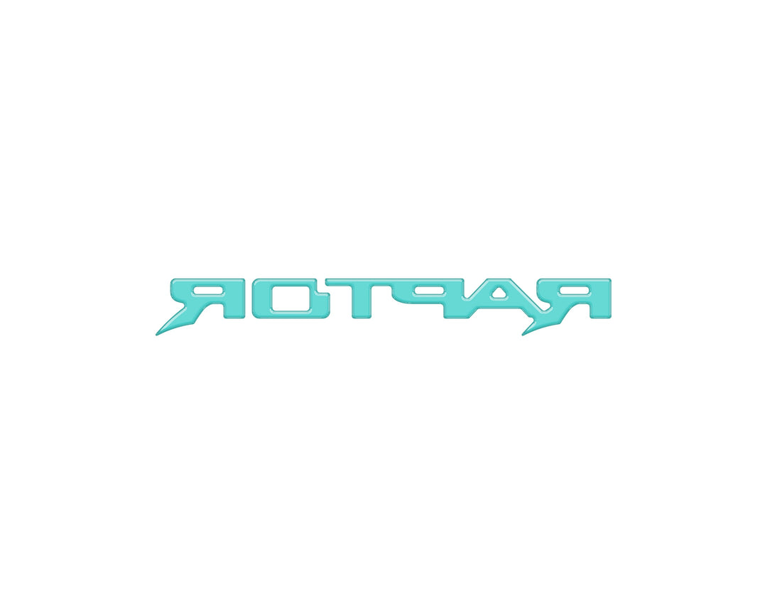 Raptor Third Brake Light Letter Inserts Fits 2022-2025 Ford Bronco Raptor
