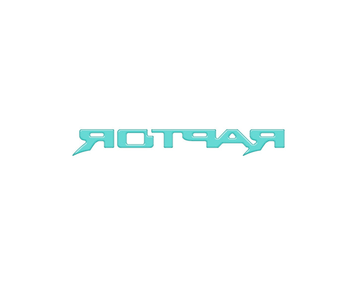 Raptor Third Brake Light Letter Inserts Fits 2022-2025 Ford Bronco Raptor