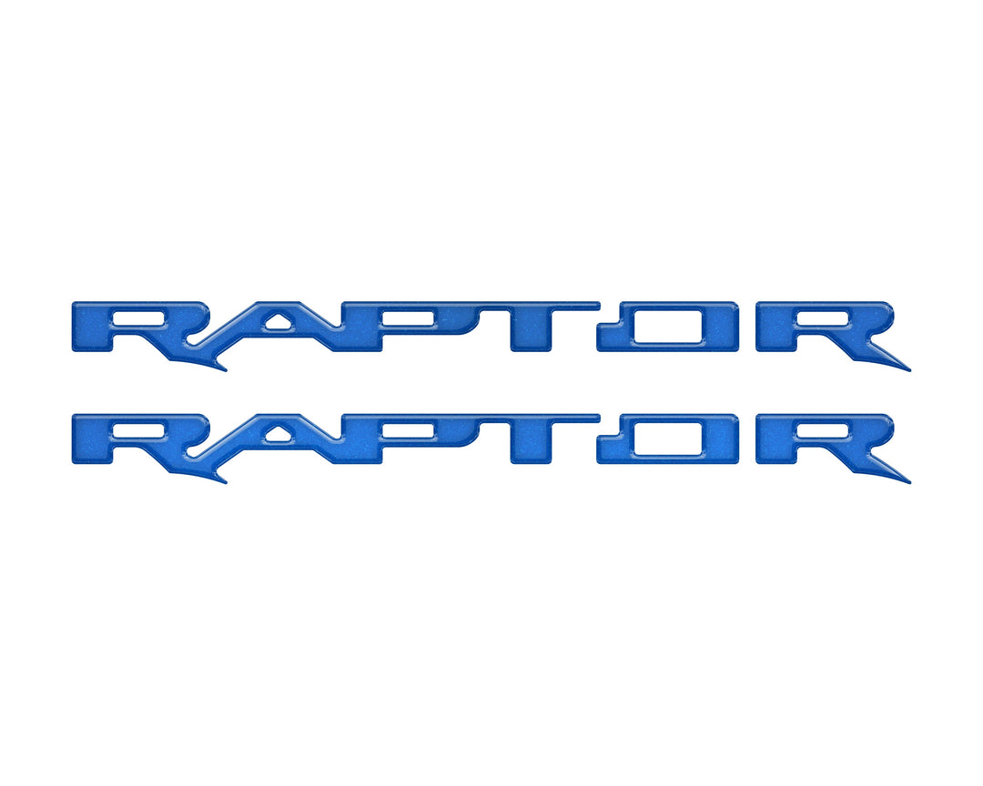 Raptor Running Board Letter Overlays Fits 2022-2025 Ford Bronco Raptor