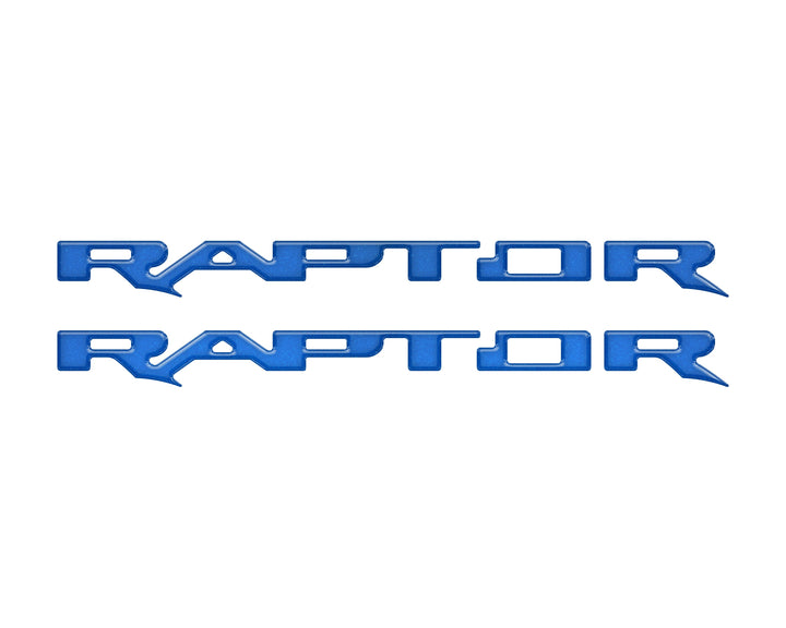 Raptor Running Board Letter Overlays Fits 2022-2025 Ford Bronco Raptor