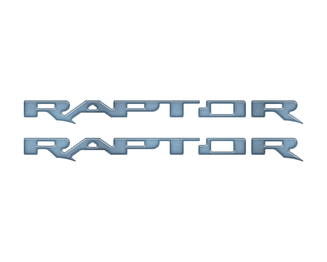 Raptor Running Board Letter Overlays Fits 2022-2025 Ford Bronco Raptor