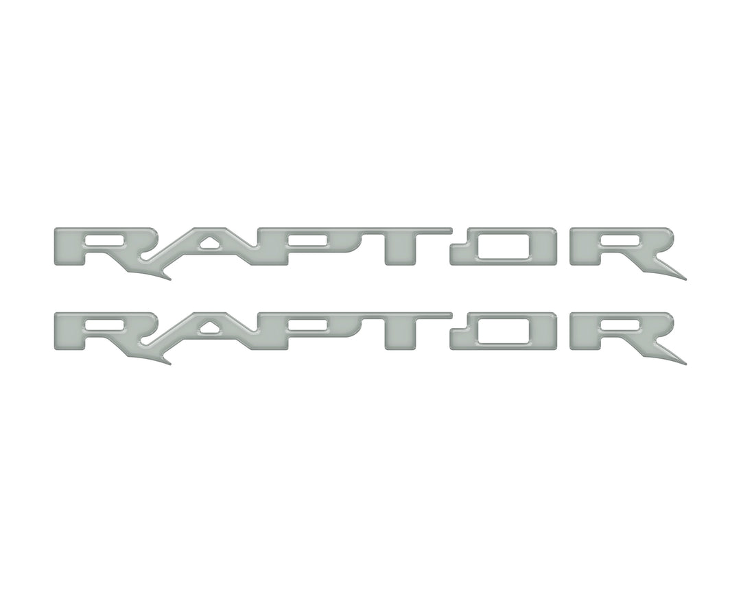 Raptor Running Board Letter Overlays Fits 2022-2025 Ford Bronco Raptor