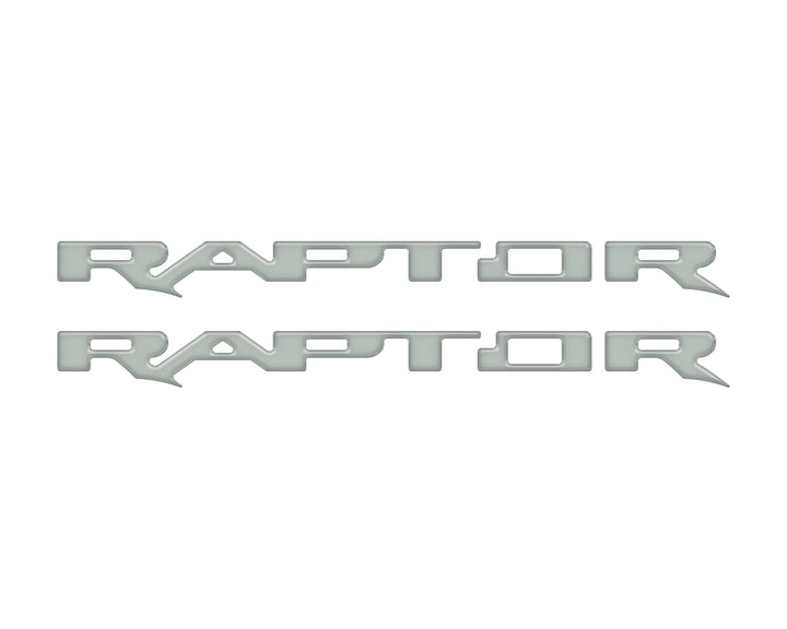 Raptor Running Board Letter Overlays Fits 2022-2025 Ford Bronco Raptor