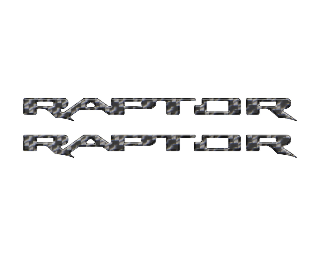 Raptor Running Board Letter Overlays Fits 2022-2025 Ford Bronco Raptor
