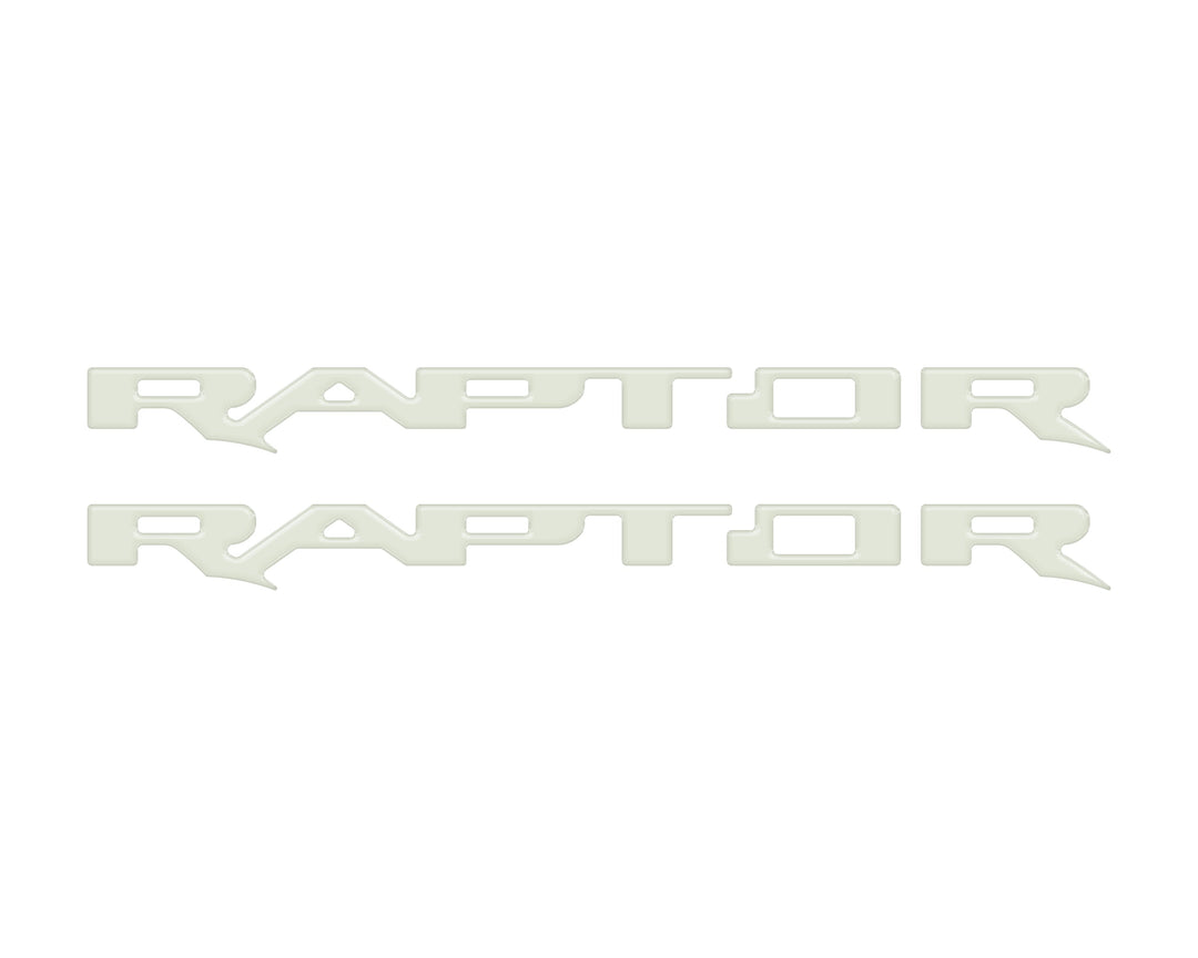 Raptor Running Board Letter Overlays Fits 2022-2025 Ford Bronco Raptor