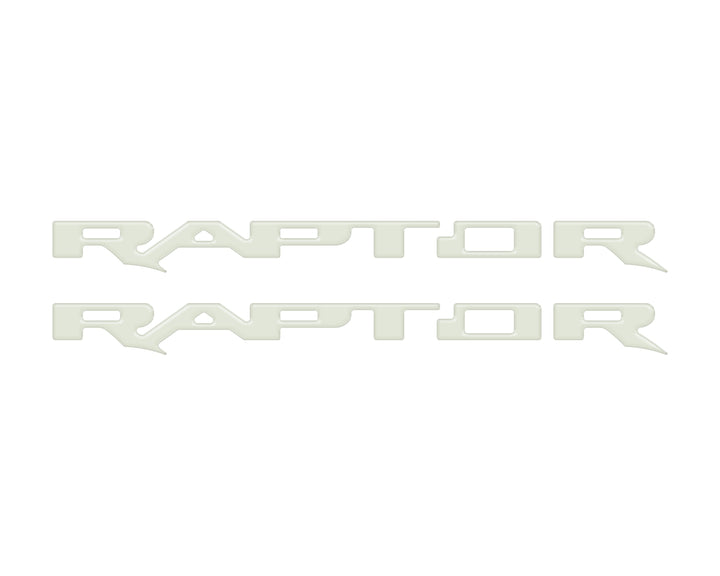 Raptor Running Board Letter Overlays Fits 2022-2025 Ford Bronco Raptor