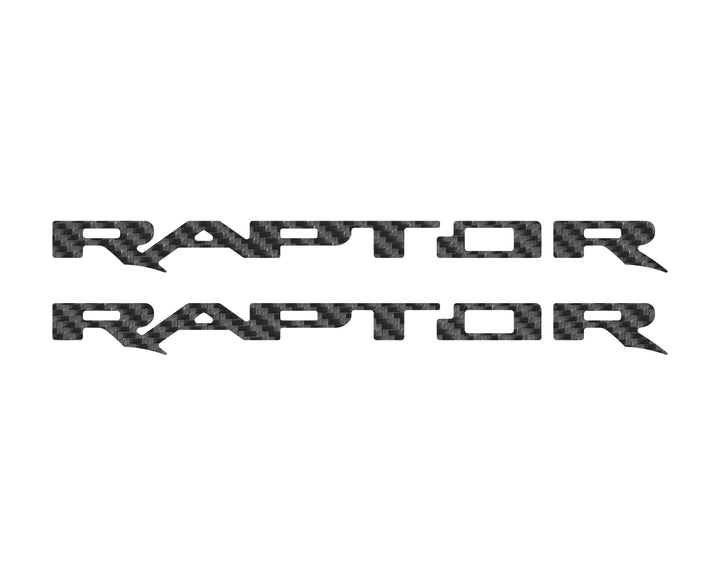 Raptor Running Board Letter Overlays Fits 2022-2025 Ford Bronco Raptor