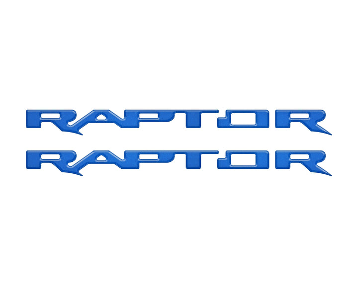 Raptor Running Board Letter Overlays Fits 2022-2025 Ford Bronco Raptor