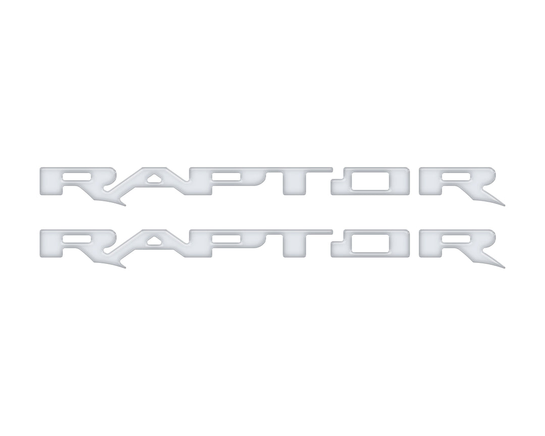 Raptor Running Board Letter Overlays Fits 2022-2025 Ford Bronco Raptor