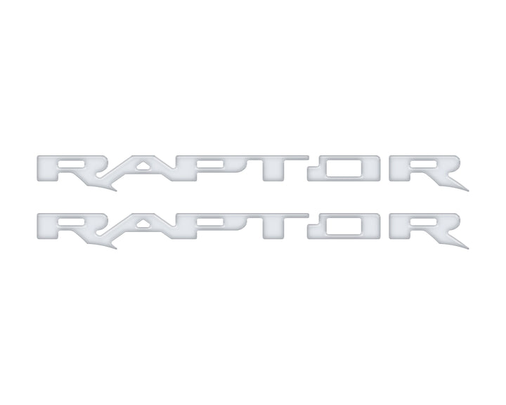 Raptor Running Board Letter Overlays Fits 2022-2025 Ford Bronco Raptor