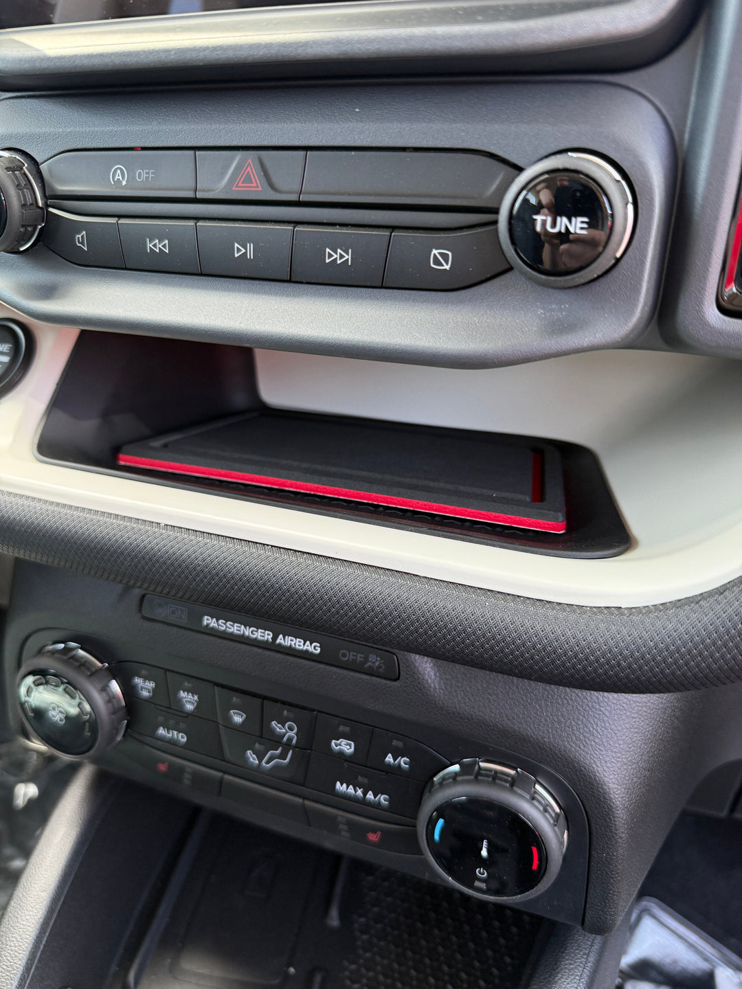 Center Dash Cubby Foam Inserts Fits 2021-2026 Ford Bronco Sport