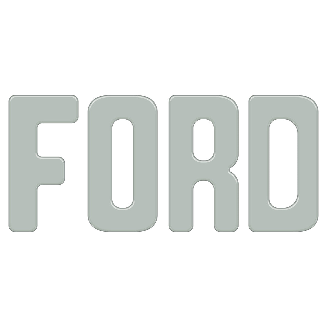 Slideout Tailgate Letter Inserts Fits 2021-2026 Ford Bronco